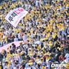 '3루도 덮은 노란 물결' LG 8경기 연속 만원 관중→19만 명 돌파! "덕분에 역전승했다" 사령탑도 감사 인사
