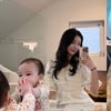 '이지훈♥' 아야네, 육아 고충에도 딸 바보.."미스코리아 저리 가라"