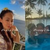 유진♥기태영, 똑 닮은 두 딸과 가족 여행 "괌은 제2의 고향"