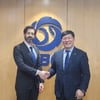 클라우디오 몬존 바에자 주한 쿠바 대사, 22일 KBO 방문해 허구연 총재 만났다