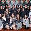 방시혁, 뉴진스 없는 하이브 걸그룹 모임 속..위풍당당 센터 차지