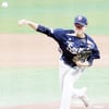 [포토]오늘은 승리하리라! 두산 선발역투 김유성
