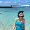 "은밀한 하트 문신 노출"..한그루, 사이판 들썩인 수영복 자태