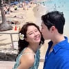 은가은♥박현호, 신혼여행 중 입맞춤 "해피 허니문"