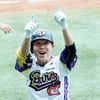 [포토] 정수빈 '어린이날 솔로 축포'