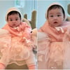 '김다예♥' 박수홍 딸 재이, 생후 200일에 벌써 효도..딸기우유 패션