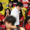 '정규 1위→스윕패 위기' SK 전희철 감독 "나도 다운됐는데, 선수들 오죽하겠나... 서울 가도록 할 것" [창원 현장]