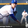 "다저스 팜 내 최고 구위" 장현석, 4⅔이닝 KKKKKKK 위력투...  MLB.com 호평 '허언 아니었다'