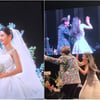 '사업가♥' 남보라, 결혼식 공개..노래하고 춤추고 행복한 새 신부 [스타이슈]