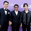 'SM 떠난' 이수만, LA서 최시원·태민 손 꼭 잡고..'아빠 미소'[스타이슈]