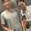 박지성, 런던서 근황..♥김민지 건강 챙기는 남편 "성공한 끈기남"