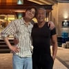 추성훈, '안경 낀' 박서준과 깜짝 만남.."나보다 더 남자였다 멋진동생" 폭풍 칭찬까지