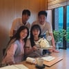 안정환♥이혜원, 자식 농사 대박 난..훈훈한 가족 사진