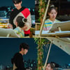 하유준·박지후, 설렘 가득 '핑크빛 연주 현장' [사계의 봄]