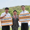 '포상금 5000만원' 우상혁 "구미서 보답할게요"... 육상연맹, 세계선수권 우승 포상금 지급