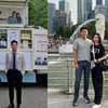 '갑상선암 투병' 진태현, ♥박시은 커피차 "포레버" 감동 미소