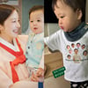 황보라 子, 할아버지 김용건→큰아빠 하정우 새긴 옷 입고 "광산김씨"