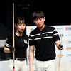 LPBA 우승자 최혜미, 동호인 남윤형과 함께 '프로-동호인 스카치 대회' 우승