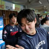 [포토]'우박 들어보이는 정철원'