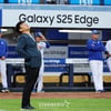 [포토]'하늘이시여~~' 오석환 경기감독관