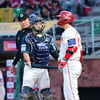 '사구 세계 1위' 최정, '146㎞ 강속구에 강타→불만 폭발→5회 교체 아웃'... SSG "선수 보호차원 교체" [인천 현장]