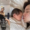 손담비, 딸 출산 50일만에..깡마른 몸매 "힘들다 힘들어"  [스타이슈]