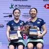 배드민턴 김혜정-공희용, 싱가포르 오픈 여자복식 정상 등극... 男 김원호-서승재 결승서 석패