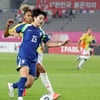 [포토]사이드돌파 시도하는 정다빈