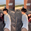 아이유, 차은우 잔뜩 놀리다가 '덜미'..옥상에서 '와다다' 추격전
