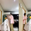 '설경구♥' 송윤아, 오밤중에 子 머리 싹둑.."오늘이 마지막 커트"