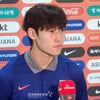 '英 스토크 에이스 등극→이적설' 배준호 솔직한 답변 "목표는 항상 높아... 어떤 상황에도 최선 다할 것" [용인 현장]