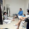 '김태현♥' 미자, 친정집 초상집 분위기..야위어진 父 장광 "하늘 무너지는 표정"