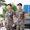 RM-뷔, 건강히 돌아온 청년들[★포토]