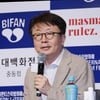 답변하는 신철 BIFAN 집행위원장[★포토]