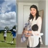 손담비, 해이♥ 두고 자유부인..'정준원♥ 열애설' 강승현과 골프 회동