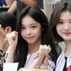 [포토] 이안-지우 'LG는 승리입니다'
