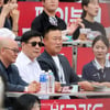 [포토]'위즈파크 찾은' 허구연 KBO총재와 장종훈 총재특보
