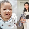 '이규혁♥' 손담비, 딸 해이.."표정이 많아지고 있어요" 보조개 쏙 [스타이슈]