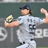 '대전 예수'가 한화 선두 지켰다! 156㎞+KKKKKKKKK 대호투, 안치홍 스리런까지! 파죽의 5연승 질주 [부산 현장리뷰]