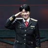 마이진, 거수경례 포즈[★포토]