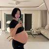 '쌍둥이 임신' 레이디 제인, 출산 2주 앞두고 "배 둘레 42인치 돌파"