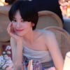"아름답다" 송혜교, 빠져드는 눈빛..한소희·박솔미도 그저 '감탄'