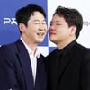 곽준빈, 신동엽 선배께 뽀뽀를[★포토]