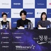 핸드프린팅 행사에서 손을 꾹[★포토]