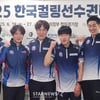 '베테랑 파워' 경북체육회, 서울시청 꺾고 올림픽 예선행... 남자 국가대표 선발 [의정부 현장리뷰]