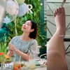 '쌍둥이 만삭' 레이디제인 "다리가 이렇게 붓는다고?" 모습 보니