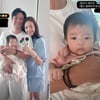 손담비 "♥이규혁 많이 피곤해 보여" 해이 안고 행복 미소 보니