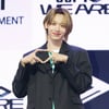 아홉 장슈아이보 '깜찍 손하트'[★포토]