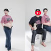 '돌싱글즈2' 유소민 청바지 D라인.."출산 두달전" 만삭 보니