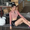 KIA 유세빈 치어, 화끈한 여름 패션 "나랑 물놀이 갈래?"